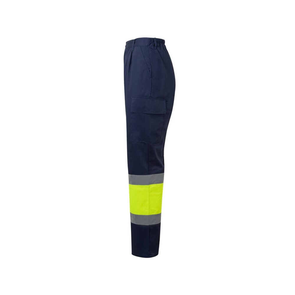 VL ARTEMIS Dwukolorowe spodnie z diagonalu (190 g/m²), bawełny (20%) i poliestru (80%)