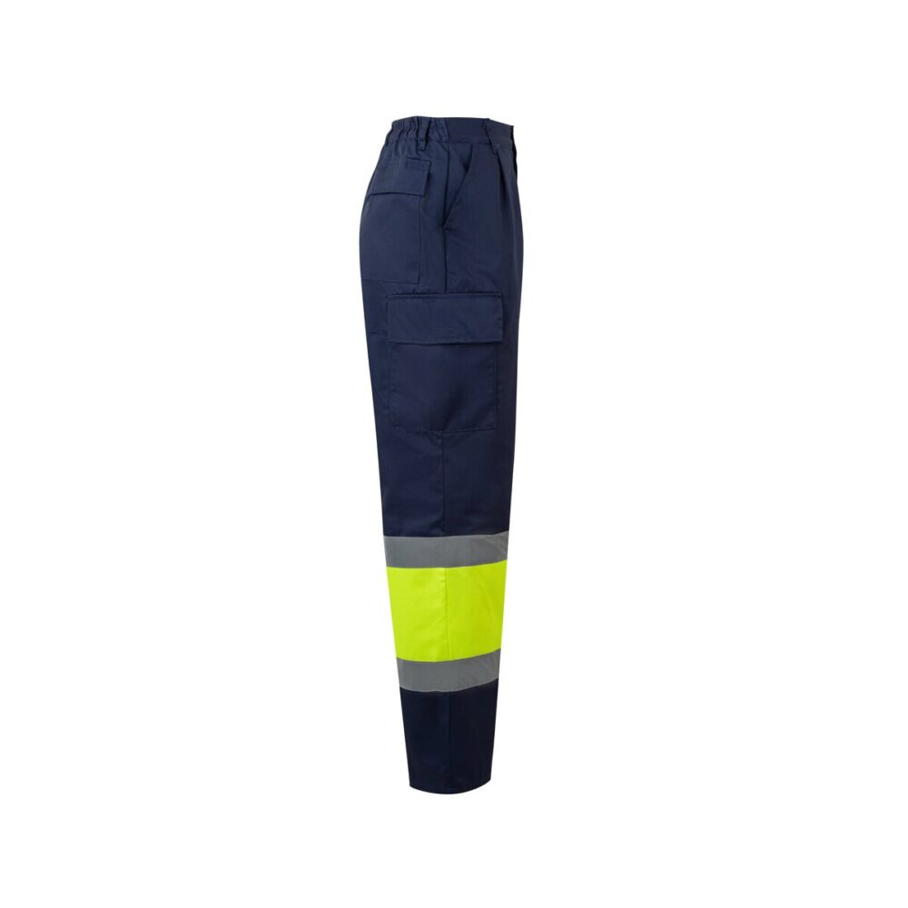 VL ARTEMIS Dwukolorowe spodnie z diagonalu (190 g/m²), bawełny (20%) i poliestru (80%)