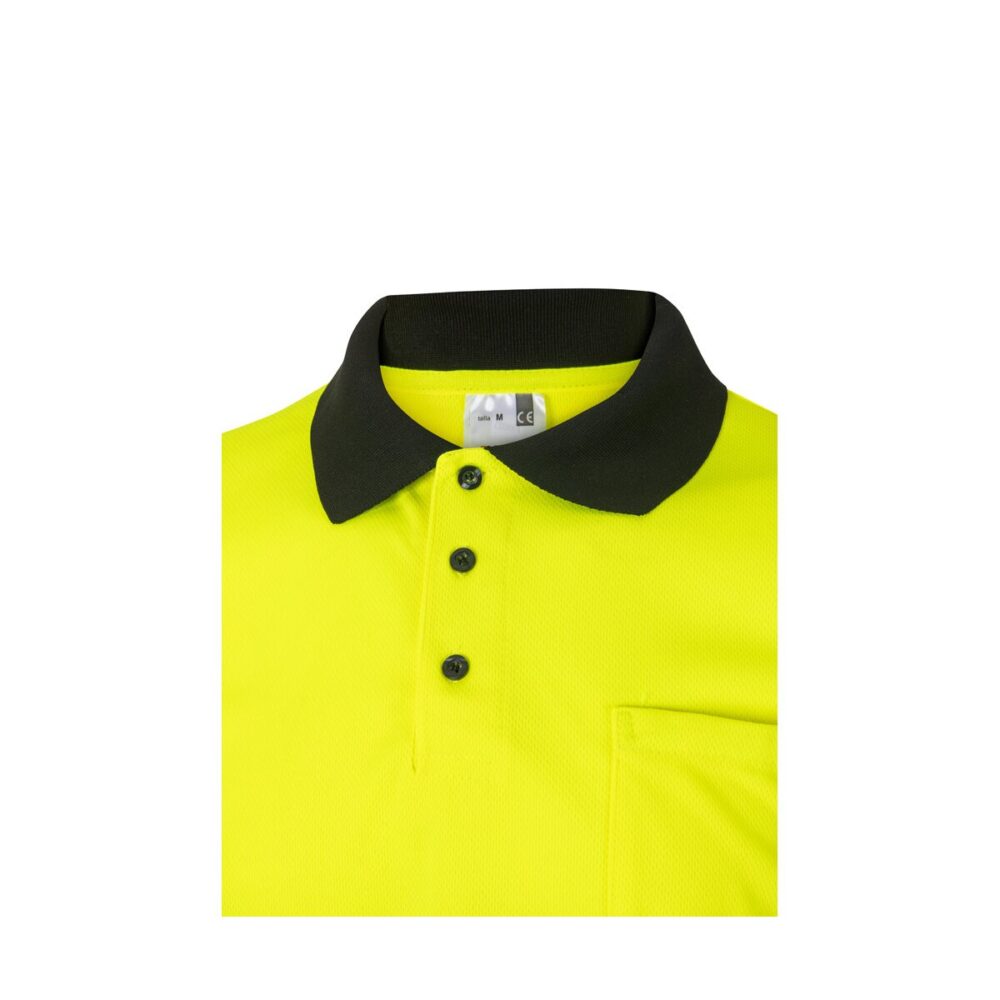 VL CUPID LARGE Dwukolorowa koszulka polo w ptasie oczy (160 g/m²) z krótkim rękawem, poliester (100%)
