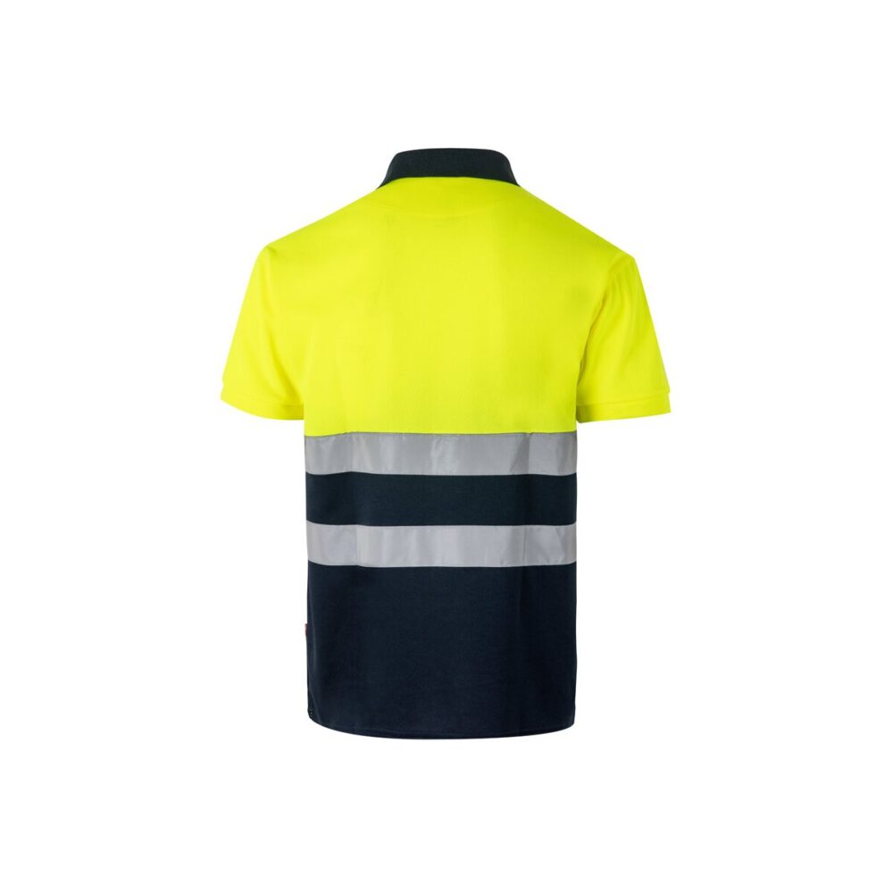 VL CUPID LARGE Dwukolorowa koszulka polo w ptasie oczy (160 g/m²) z krótkim rękawem, poliester (100%)