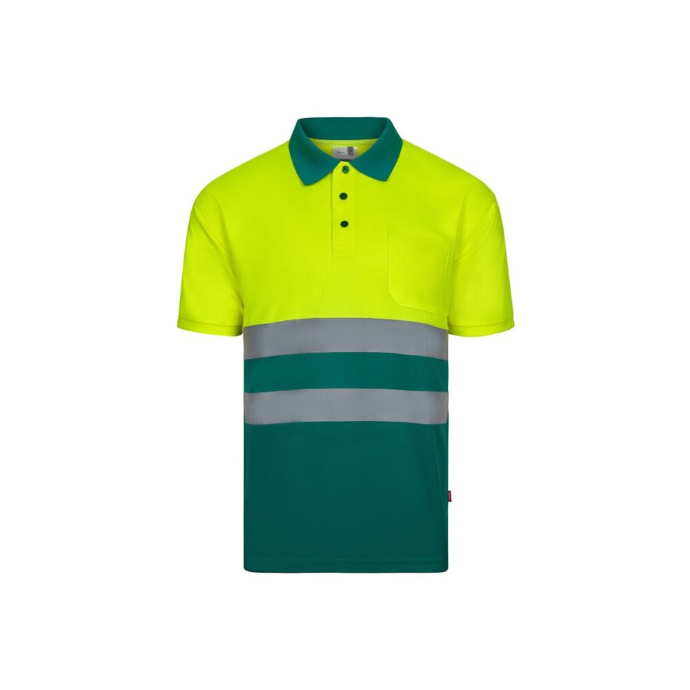 VL FORTUNA. Koszulka polo Bird-eye (140 g/m²) z krótkim rękawem