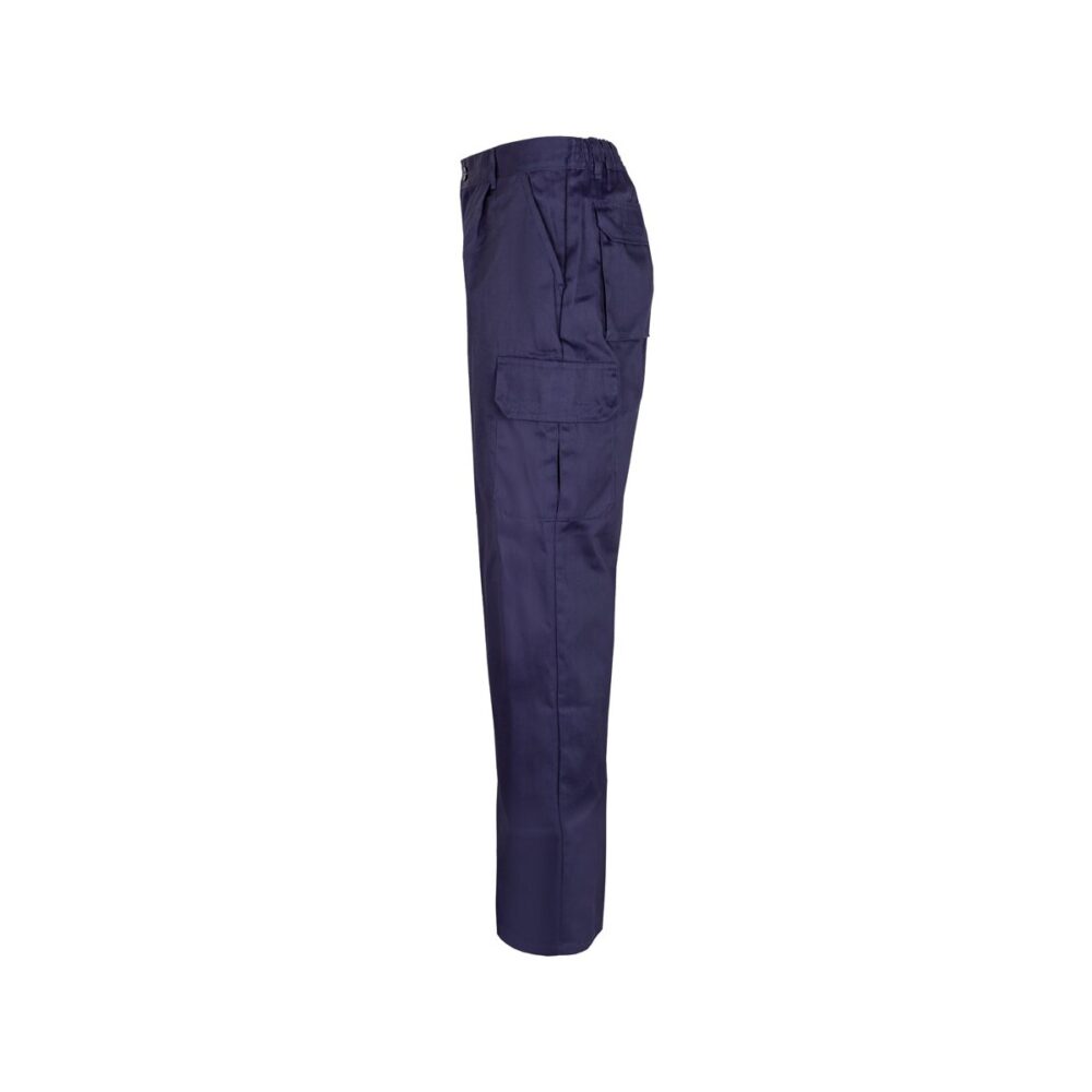 VL MABON Spodnie diagonalne z wieloma kieszeniami (190 g/m²), bawełna (20%) i poliester (80%)