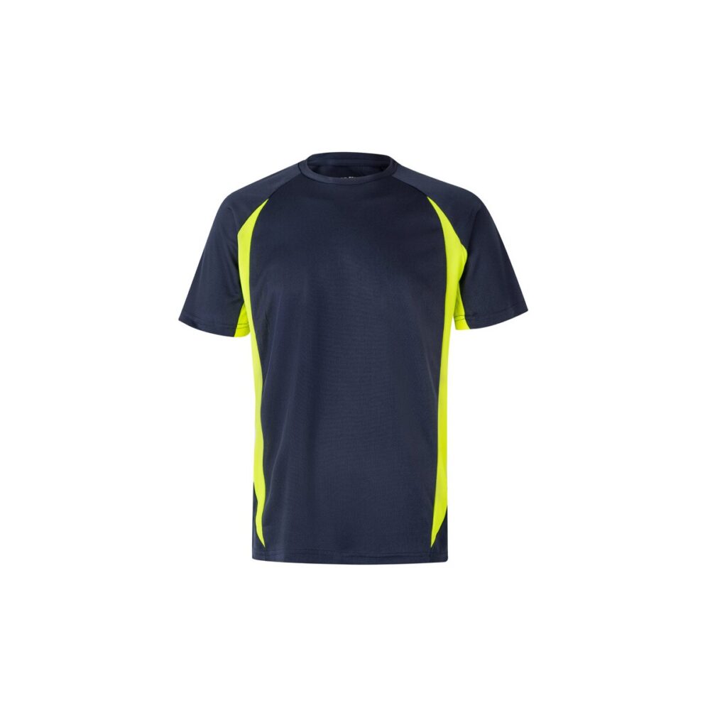 VL SLAYER. Dwukolorowa bluza frotte (260 g/m²) z poliestru (65%) i bawełny (35%) - Granatowy