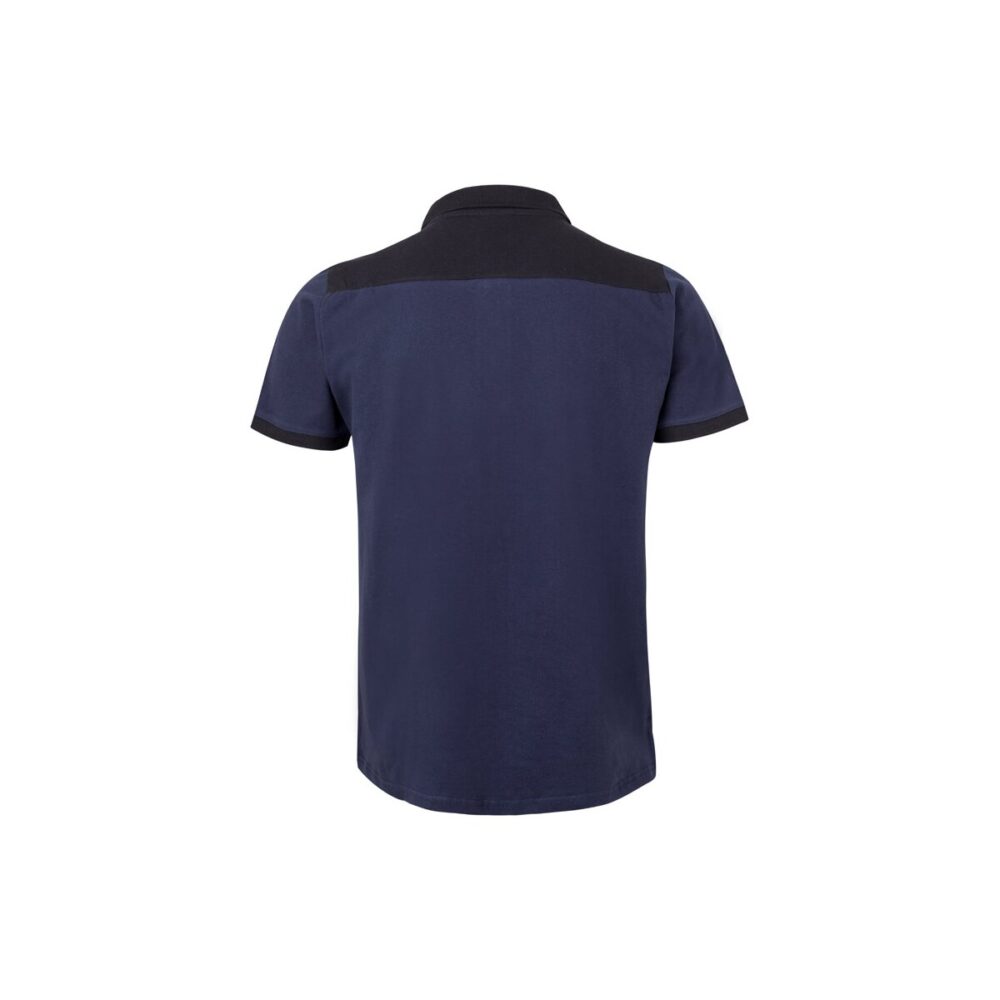 VL VELES Dwukolorowa koszulka polo piqué (180 g/m²), krótki rękaw, bawełna (60%) i poliester (40%)
