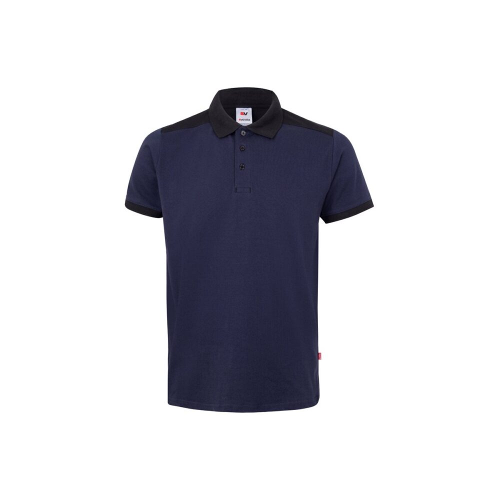 VL VELES. Dwukolorowa koszulka polo piqué (180 g/m²)