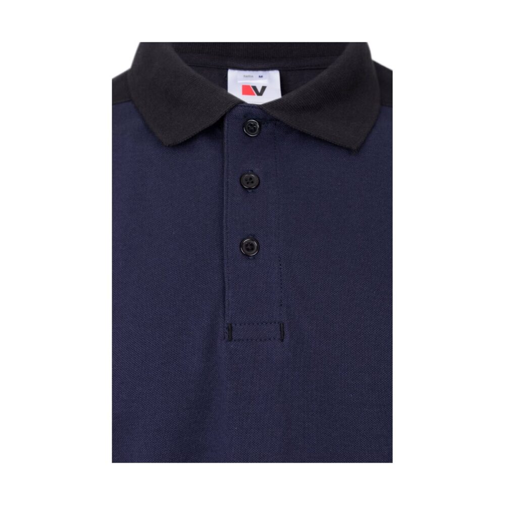 VL VELES Dwukolorowa koszulka polo piqué (180 g/m²), krótki rękaw, bawełna (60%) i poliester (40%)