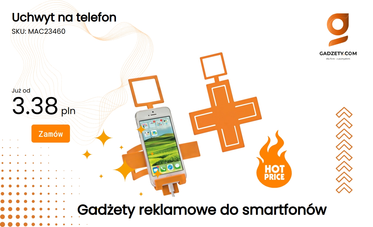 Uchwyt na telefon Stabilny uchwyt na telefon idealny do samochodu