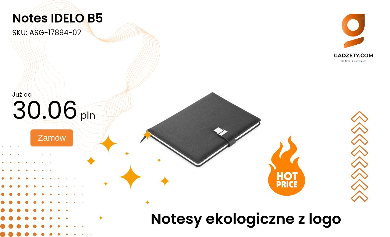 Notes IDELO B5 Notes IDELO w formacie B5