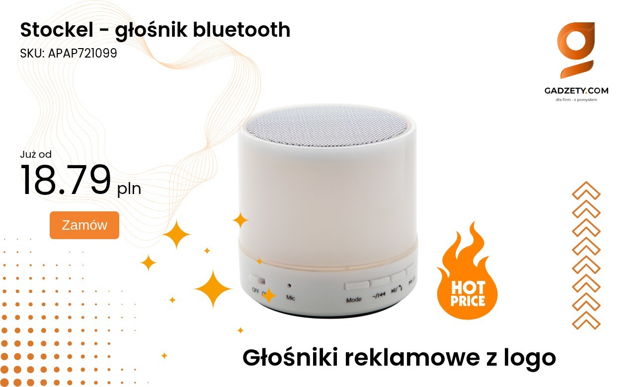 Stockel - głośnik bluetooth Stockel – głośnik bluetooth