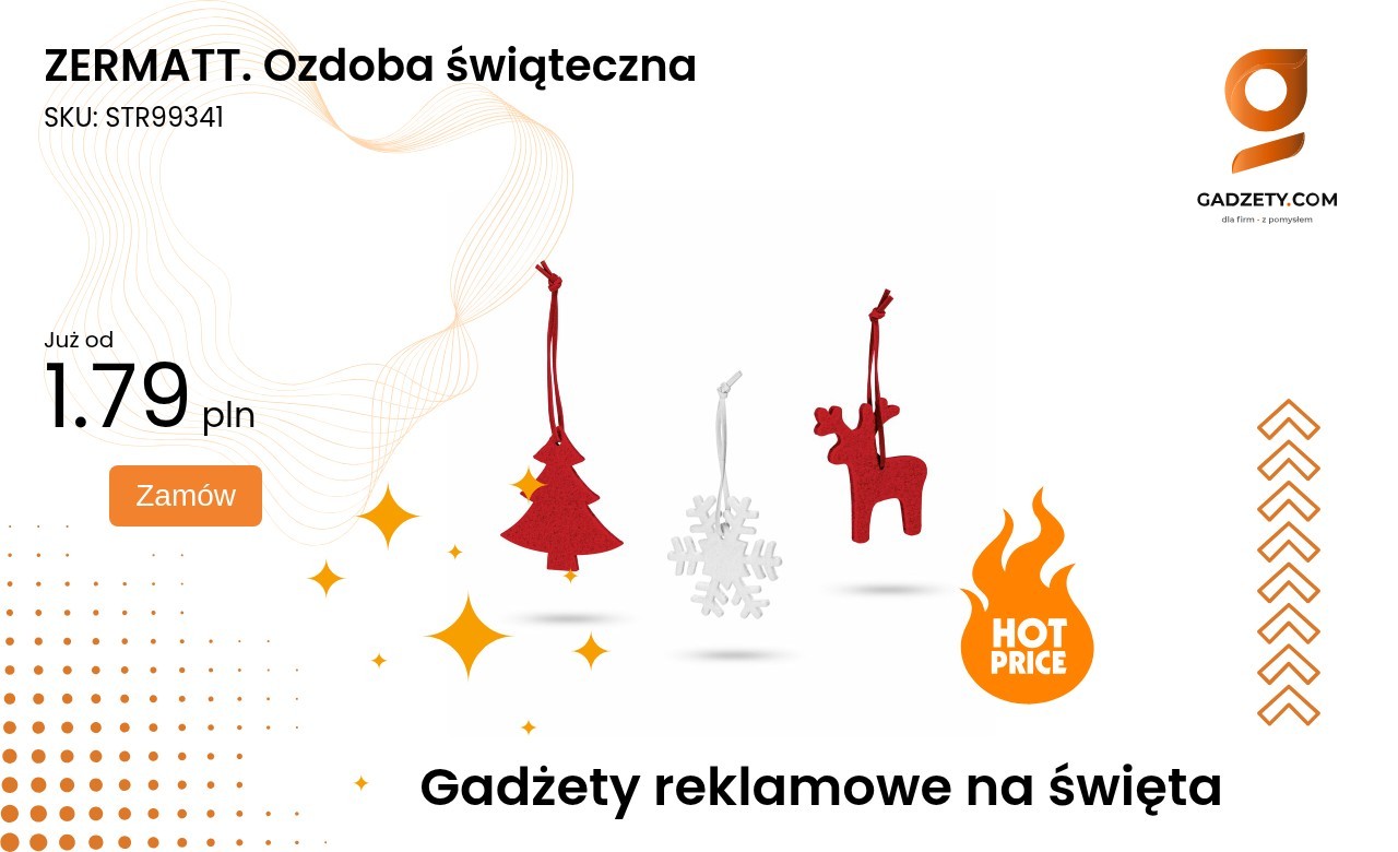 ZERMATT ozdoba świąteczna na święta