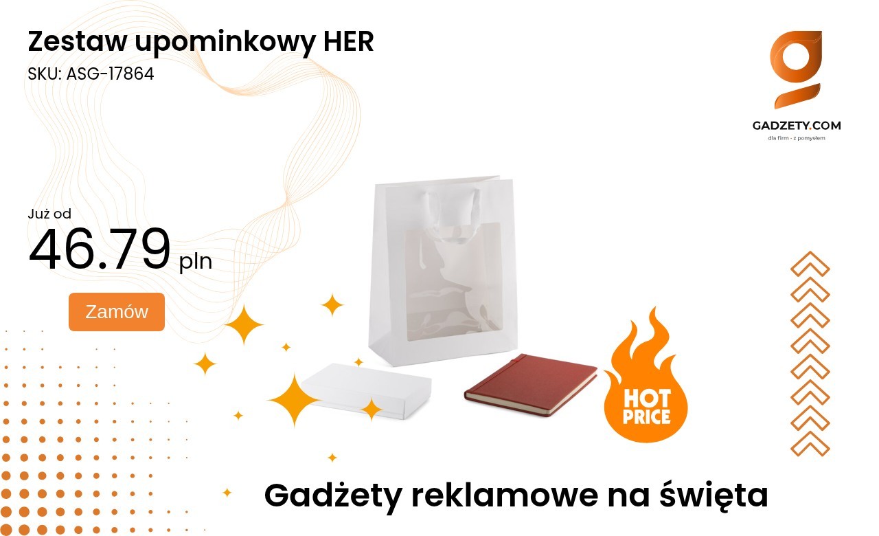 Zestaw upominkowy HER Zestaw upominkowy HER idealny na prezent dla niej
