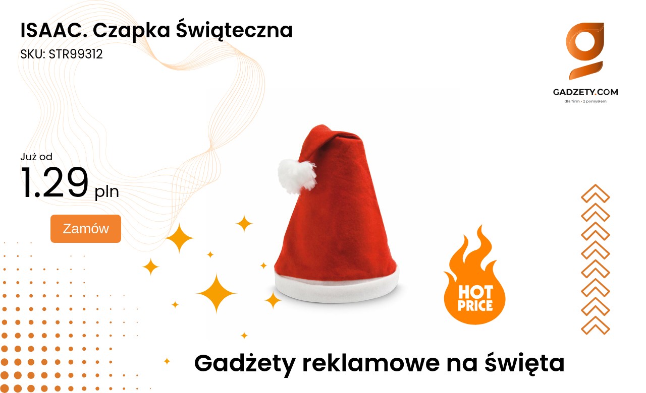 ISAAC. Czapka Świąteczna ISAAC Czapka Świąteczna