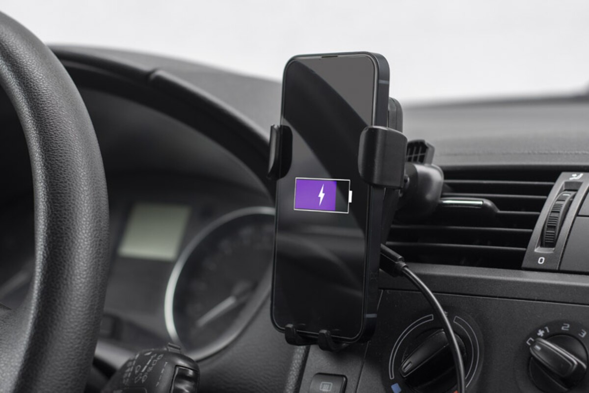 Uchwyt do telefonu z ładowarką indukcyjną GARI 15W USB-C 09178-02_m