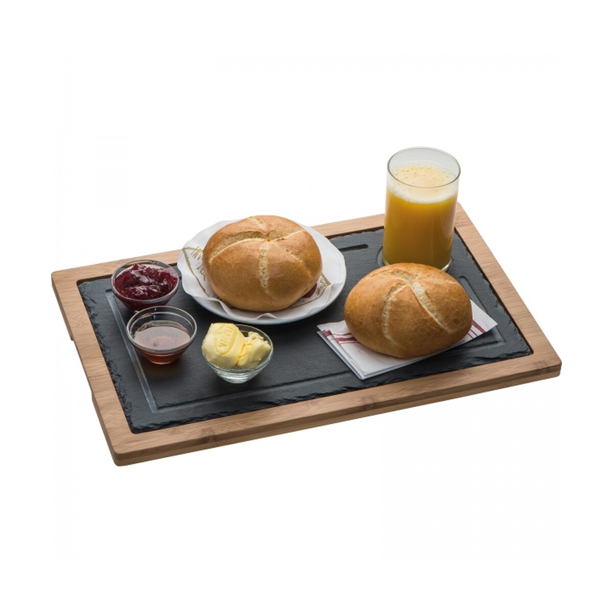 Taca bambusowa z łupkiem SERGIO taca-bambusowa-z-lupkiem-8055803-2