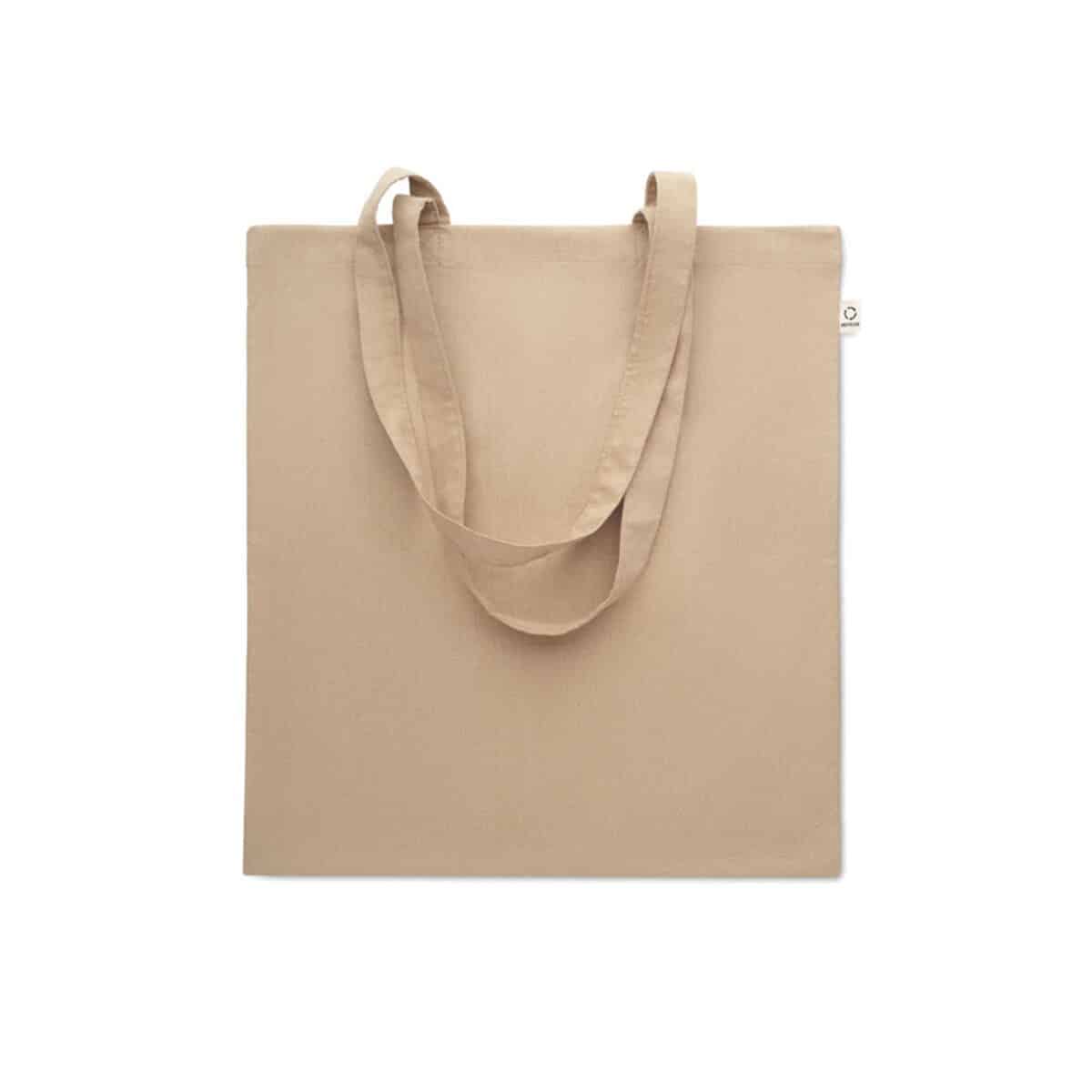 Bawełniana torba z recyklingu VIVEKA COLOUR - khaki