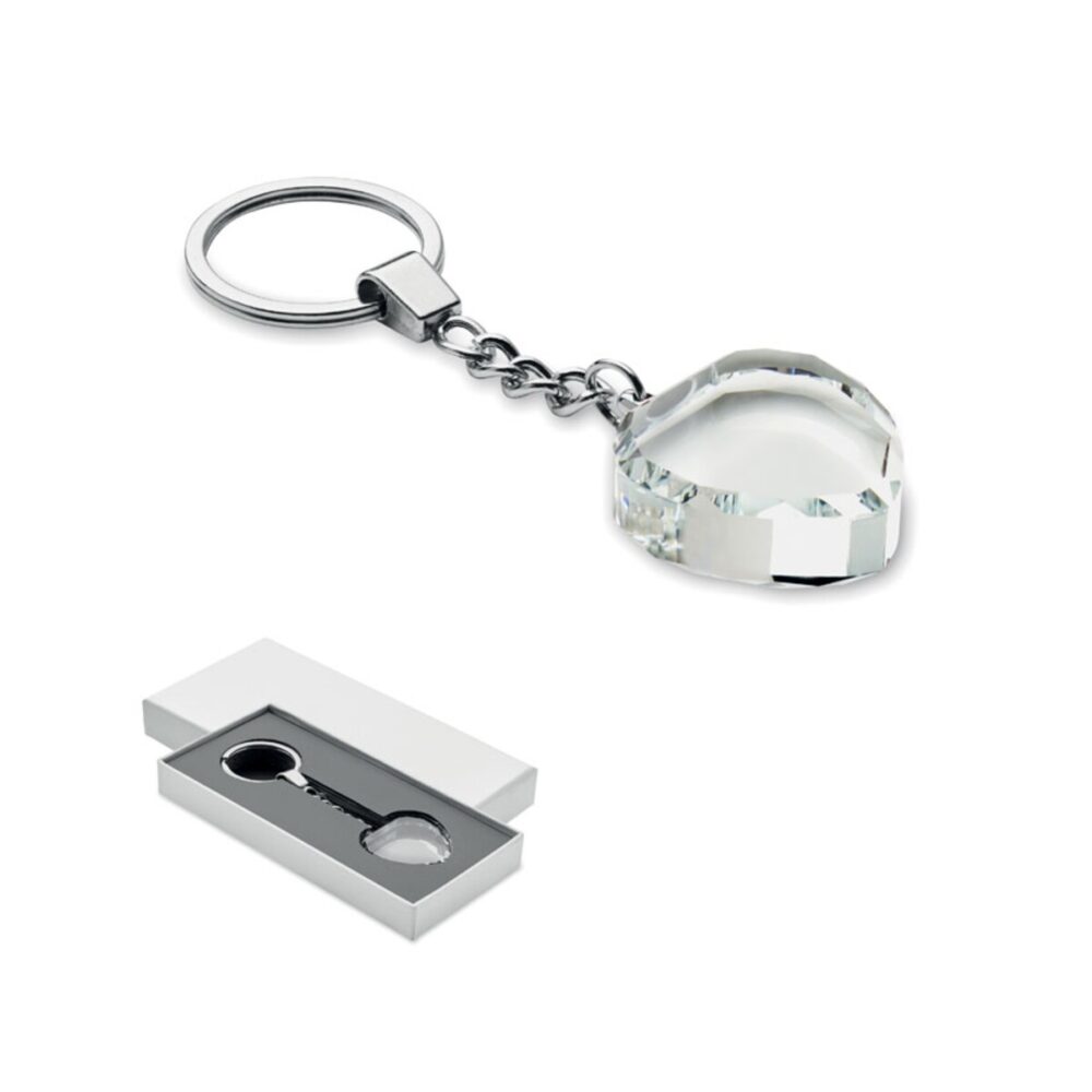 Szklany brelok serce HEARTWARD mo2658-22