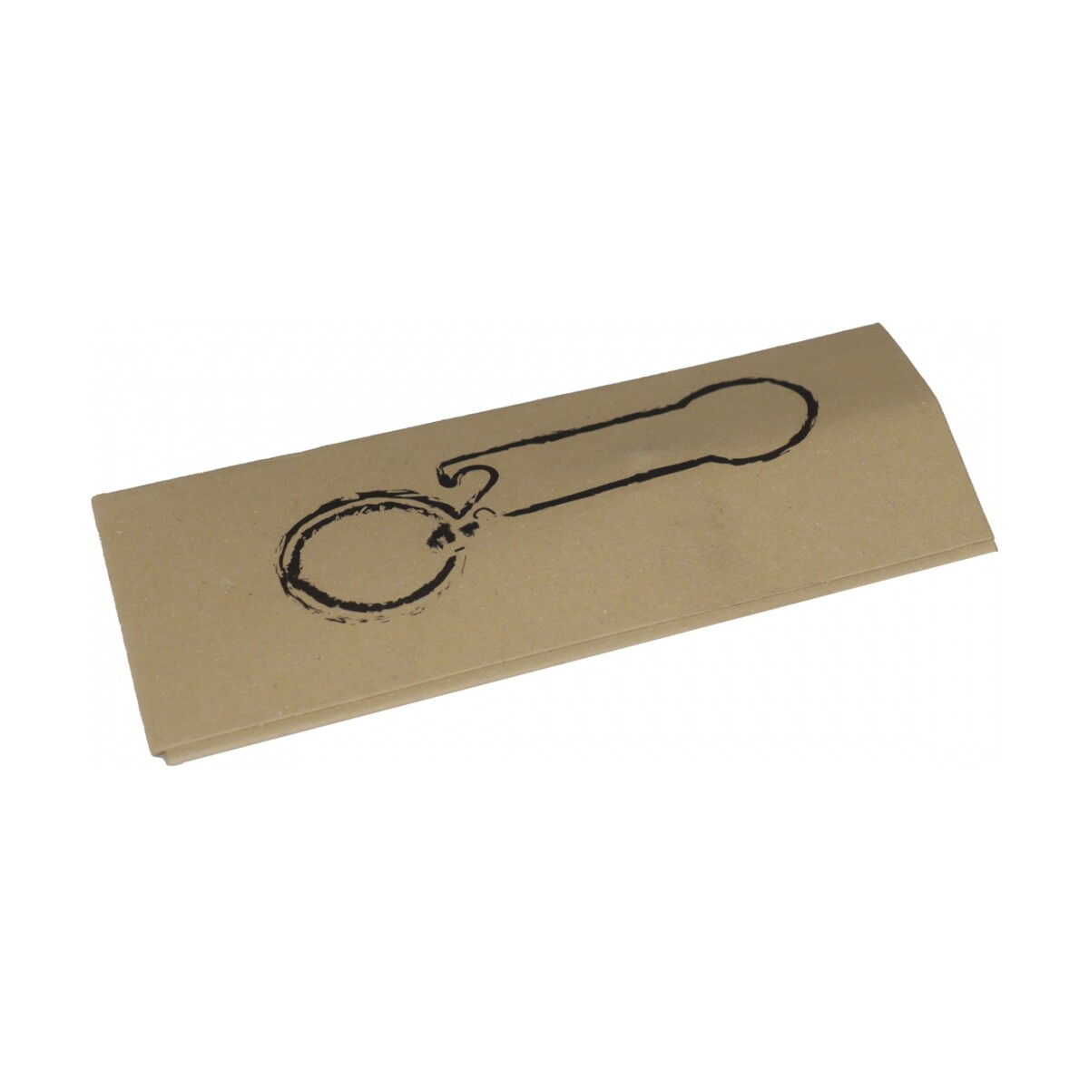 Brelok metalowy otwieracz do butelek z żetonem RODNEY 9158307-9