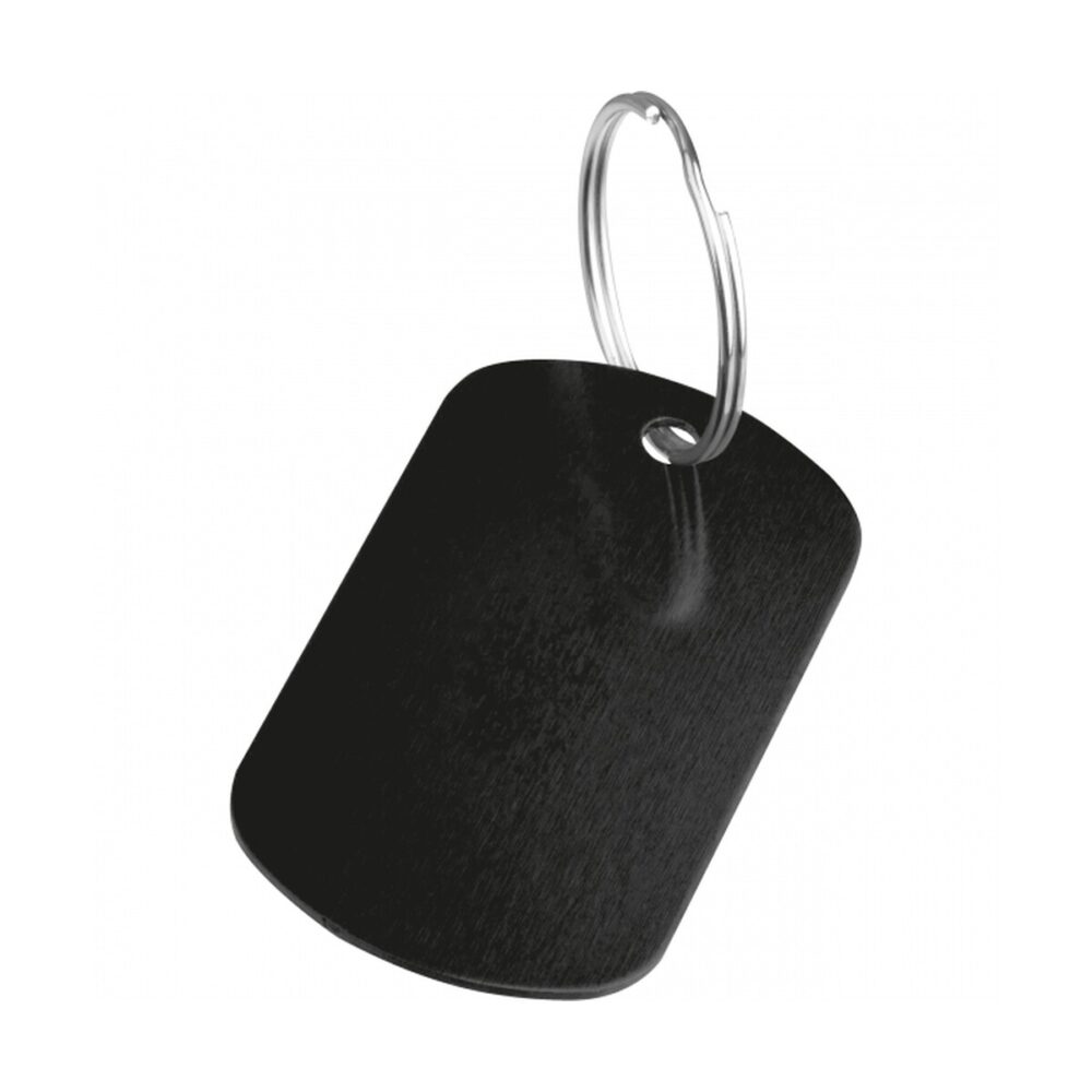 Brelok metalowy z aluminium z recyklingu LIESELOTTE brelok-metalowy-9493703