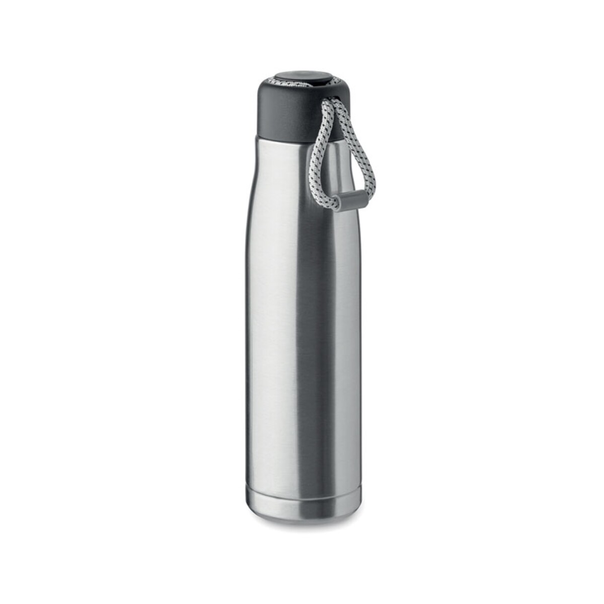 Butelka dwuścienna 500 ml CORDLE - srebrna