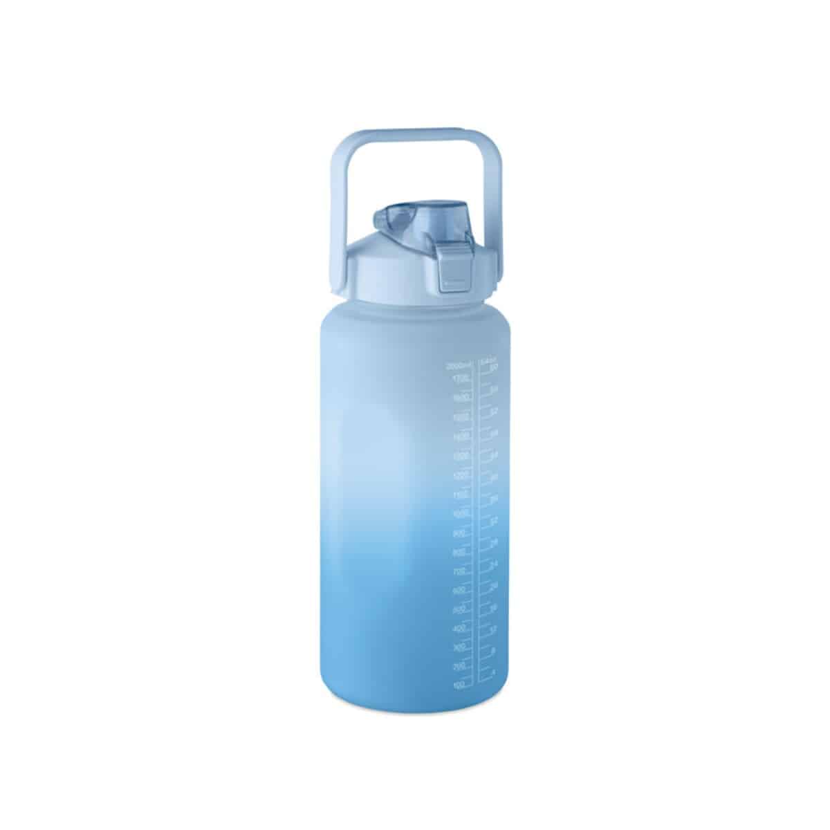 Butelka na wodę RPET 2000ml ACTIVATE MAX - niebieska
