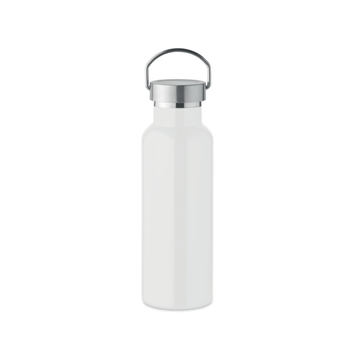 Butelka podwójna ścianka 500 ml FLORENCE - biała
