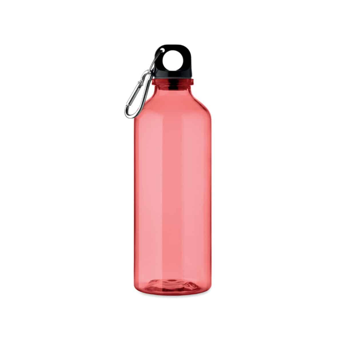 Butelka RPET 500 ml MOSS RE500 - przezroczysta czerwona