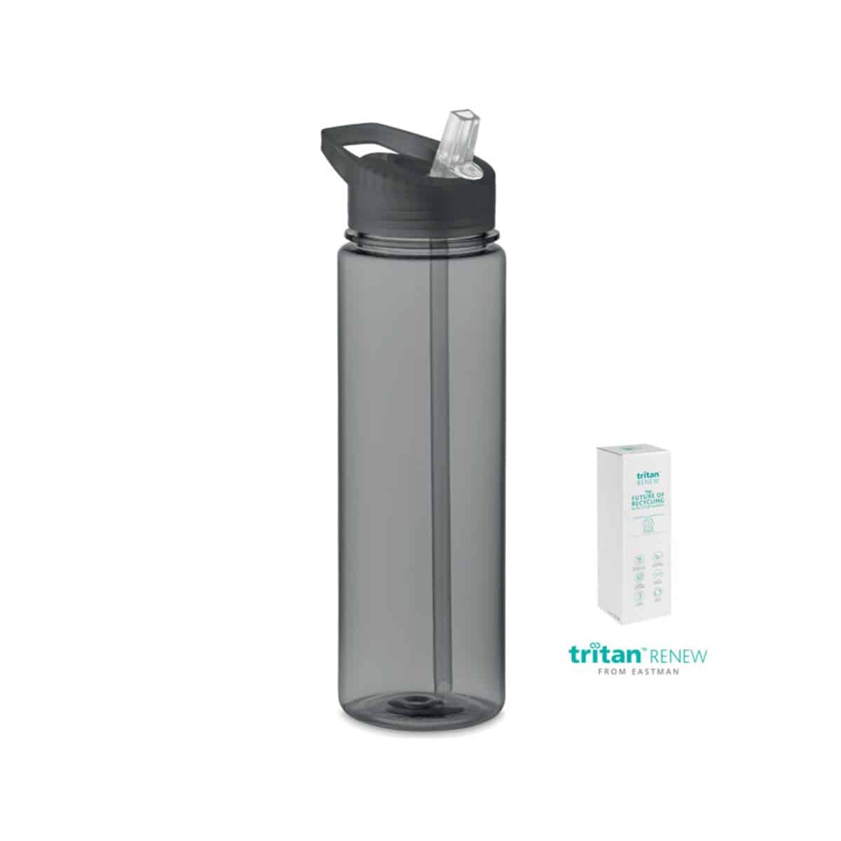 Butelka Tritan Renew™ 650 ml BAY - przezroczysta szara