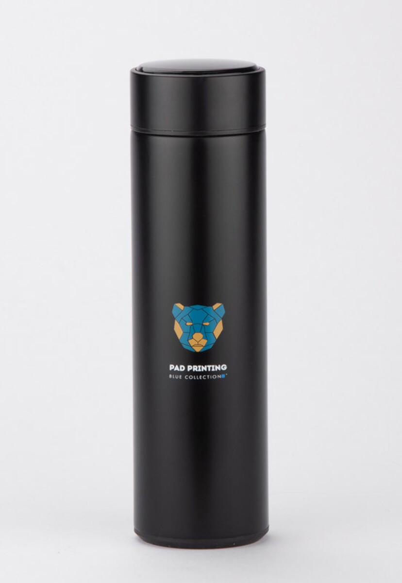 Butelka termiczna z termometrem LEDIKT 440 ml 16237-02_zn