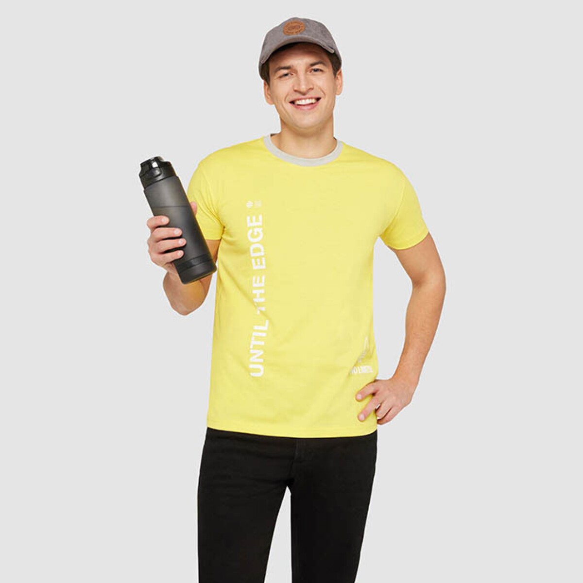 Sportowa butelka na wodę RPET 1 LEVEL mo2409-03-back