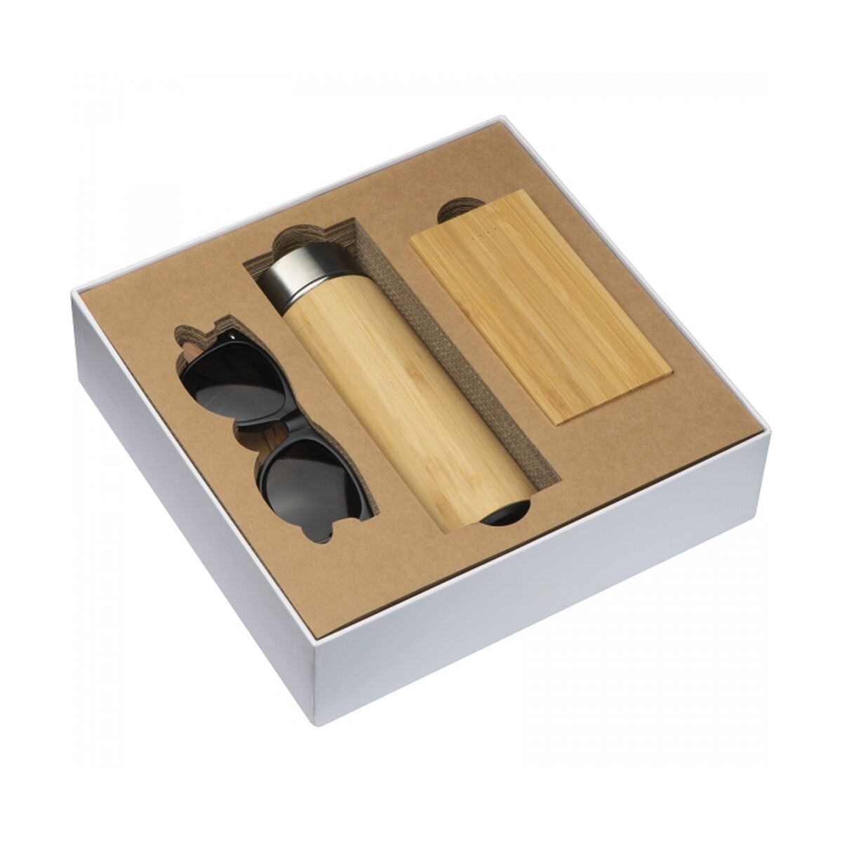 Zestaw butelka 350 ml, okulary, power bank 8000 mAh EMILIA zestaw-butelka-350-ml-okulary-power-bank-8000-mah-9242906-4