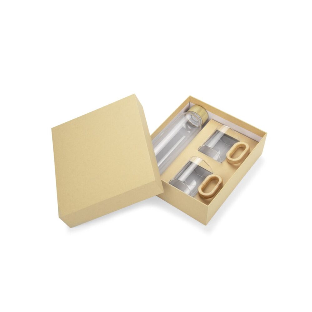 Zestaw do napojów z elementami bambusowymi TRINKLA 16060-19