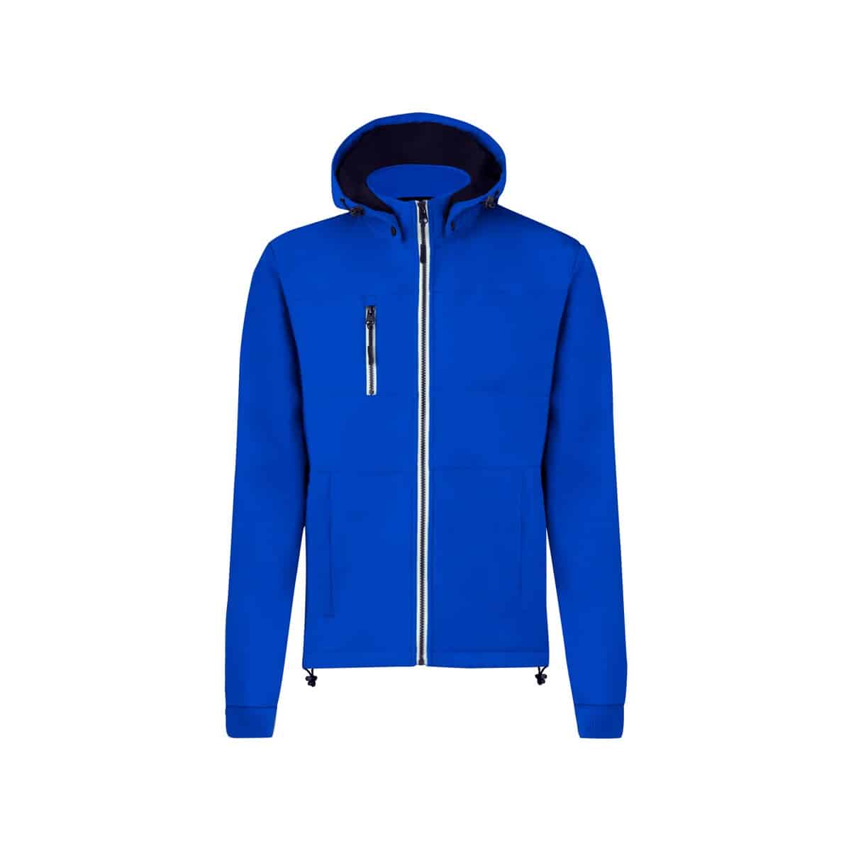 Butron kurtka softshell - niebieska