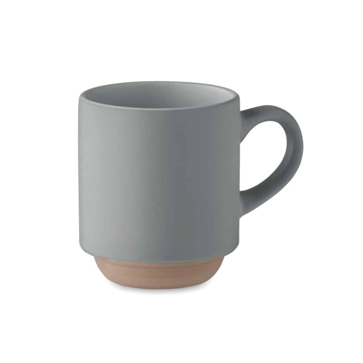 Ceramiczny kubek 170 ml CERACK - szary