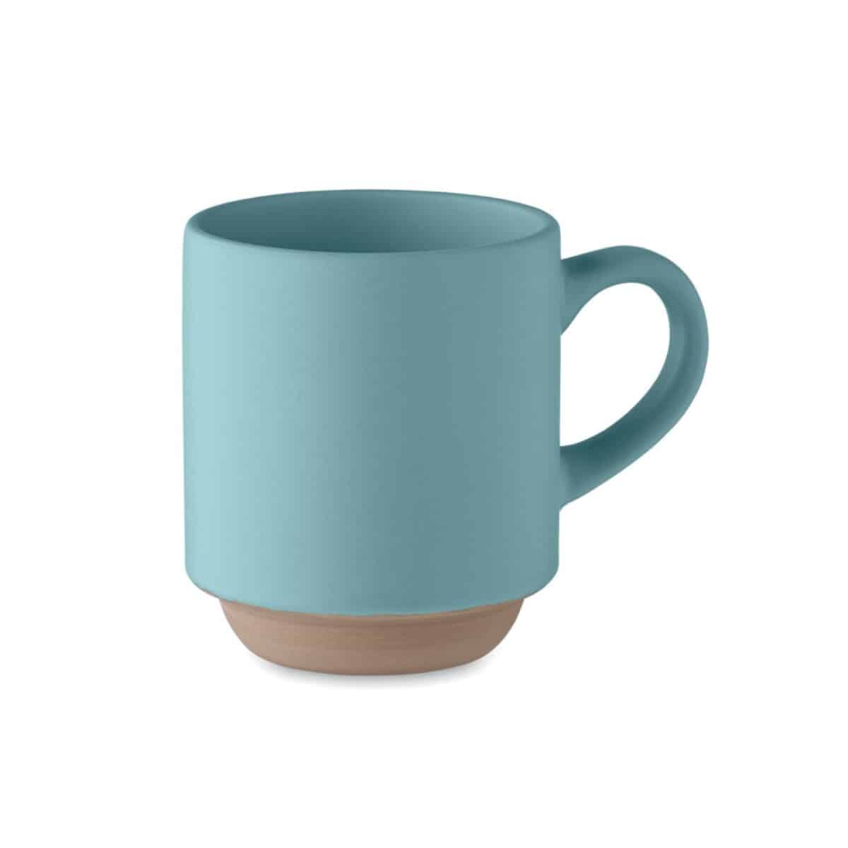 Ceramiczny kubek 170 ml CERACK - turkusowy