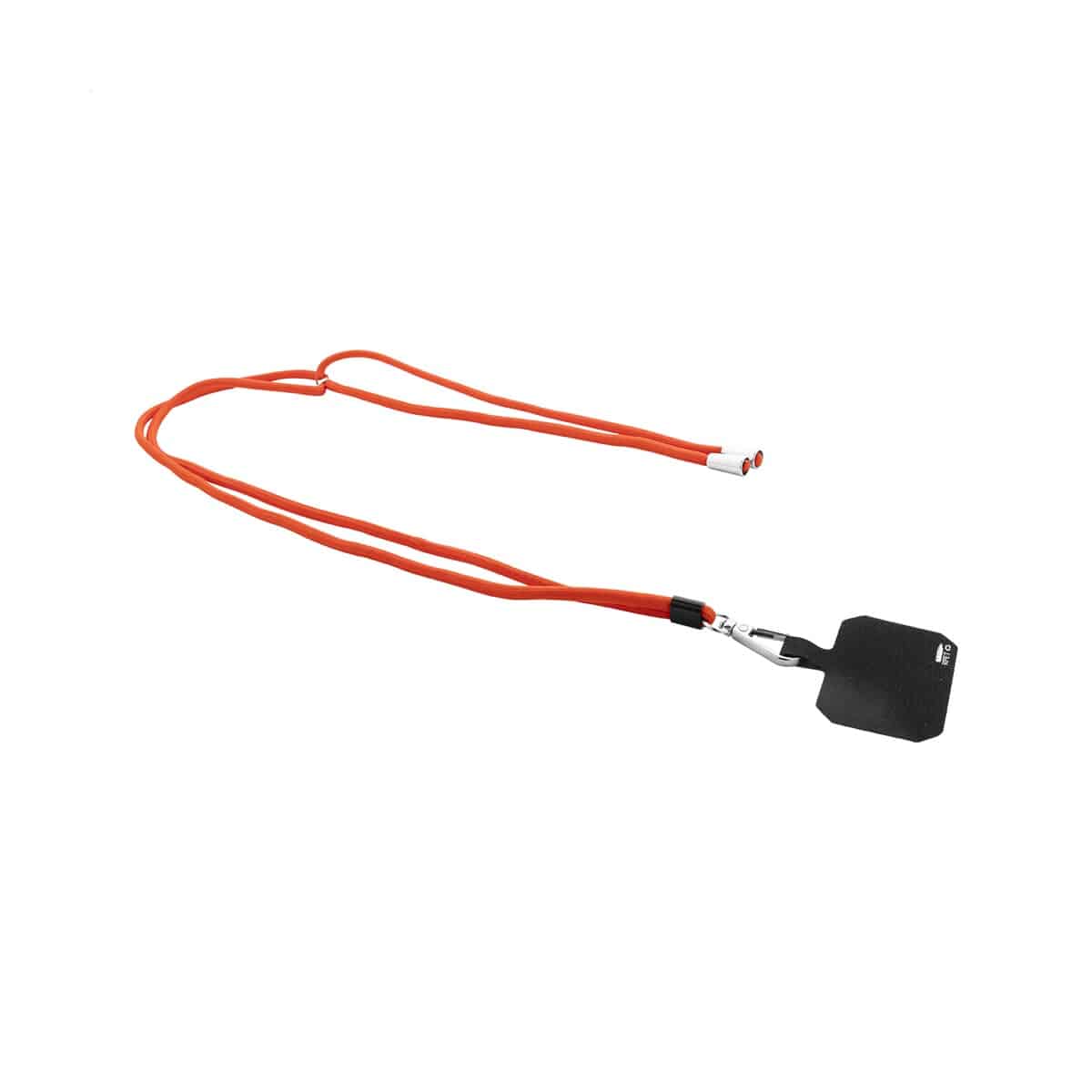 Corphon smycz RPET z uchwytem na telefon - czerwona