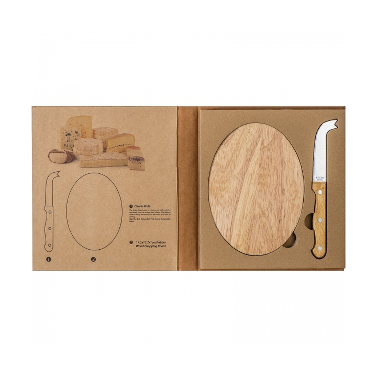 Deska do serów z nożem EMILIO deska-do-serow-z-nozem-8019113-5