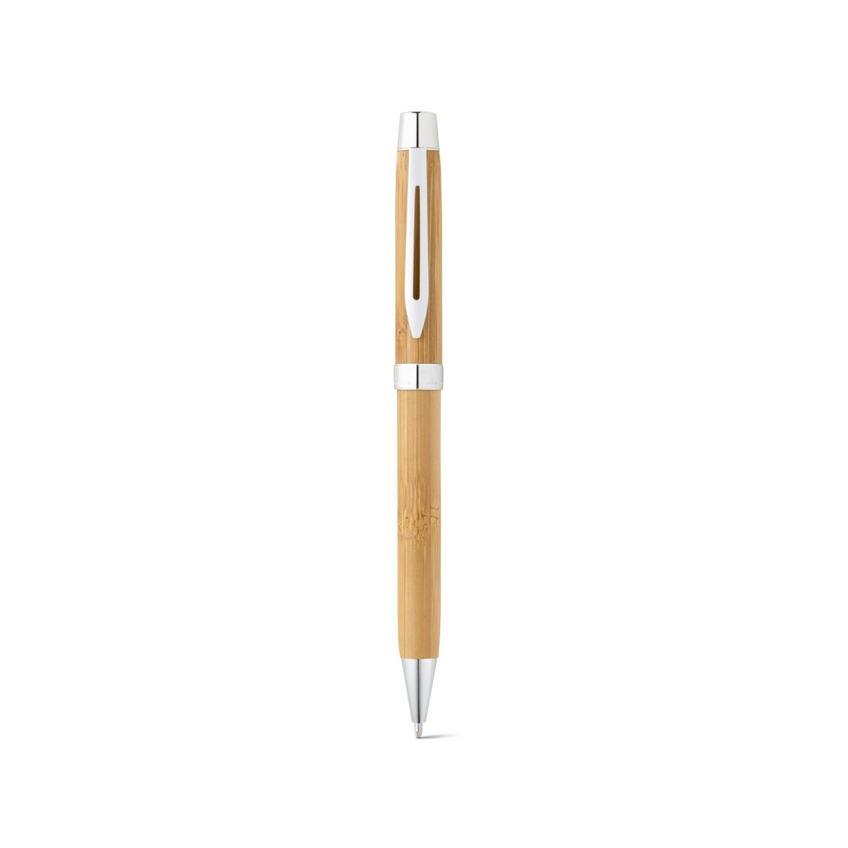 BAHIA II. Bambusowy długopis z klipsem i mechanizmem obrotowym 91789_160-a