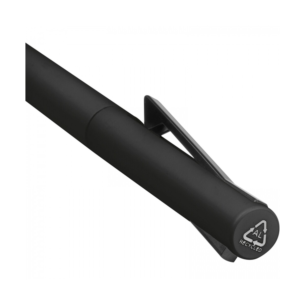 Długopis półżelowy z aluminium z recyklingu WIEBKE dlugopis-aluminiowy-polzelowy-1388703-6