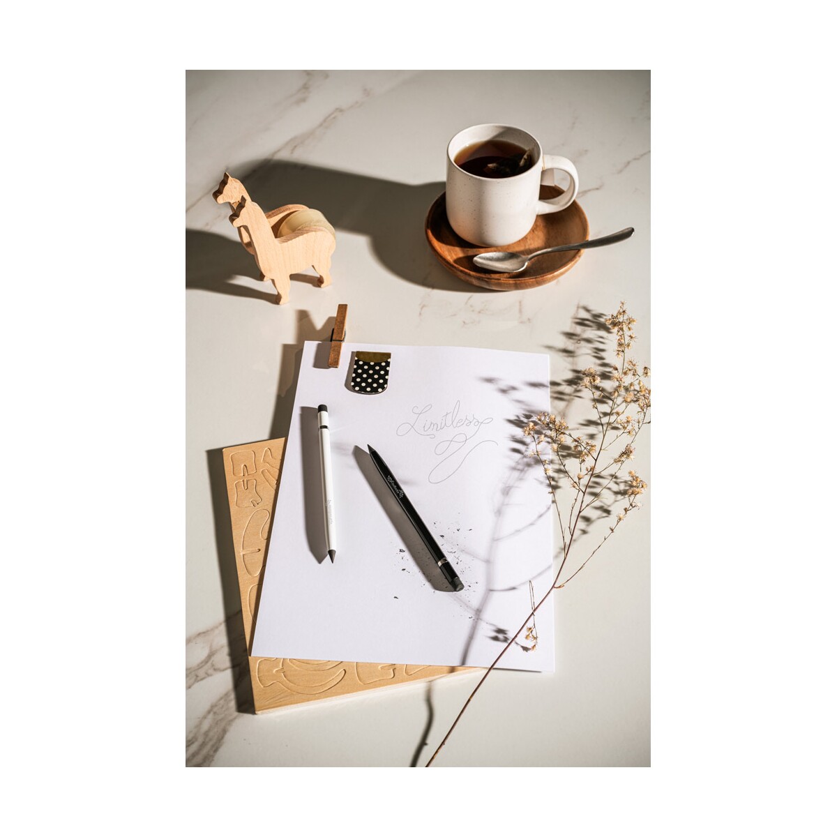 LIMITLESS. Pióro atramentowe z korpusem wykonanym w ABS pochodzącego z recyklingu korpusem (100% z rAL) 91696_amb