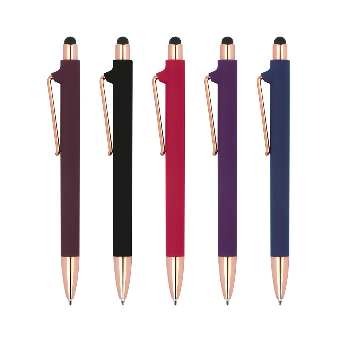 Długopis plastikowy soft touch LENA dlugopis-plastikowy-soft-touch-1387305-5