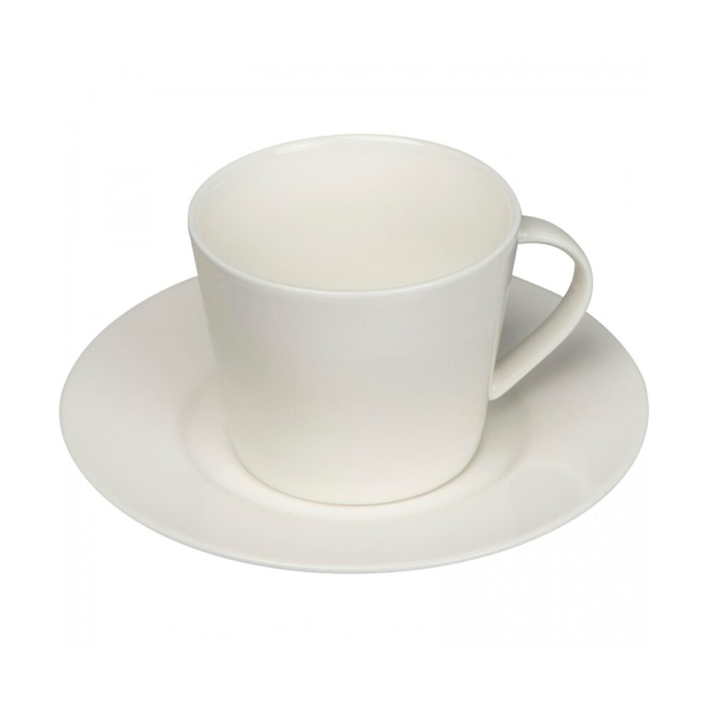 Filiżanka ceramiczna ze spodkiem 175 ml LYNN filizanka-ceramiczna-ze-spodkiem-175-ml-8366206