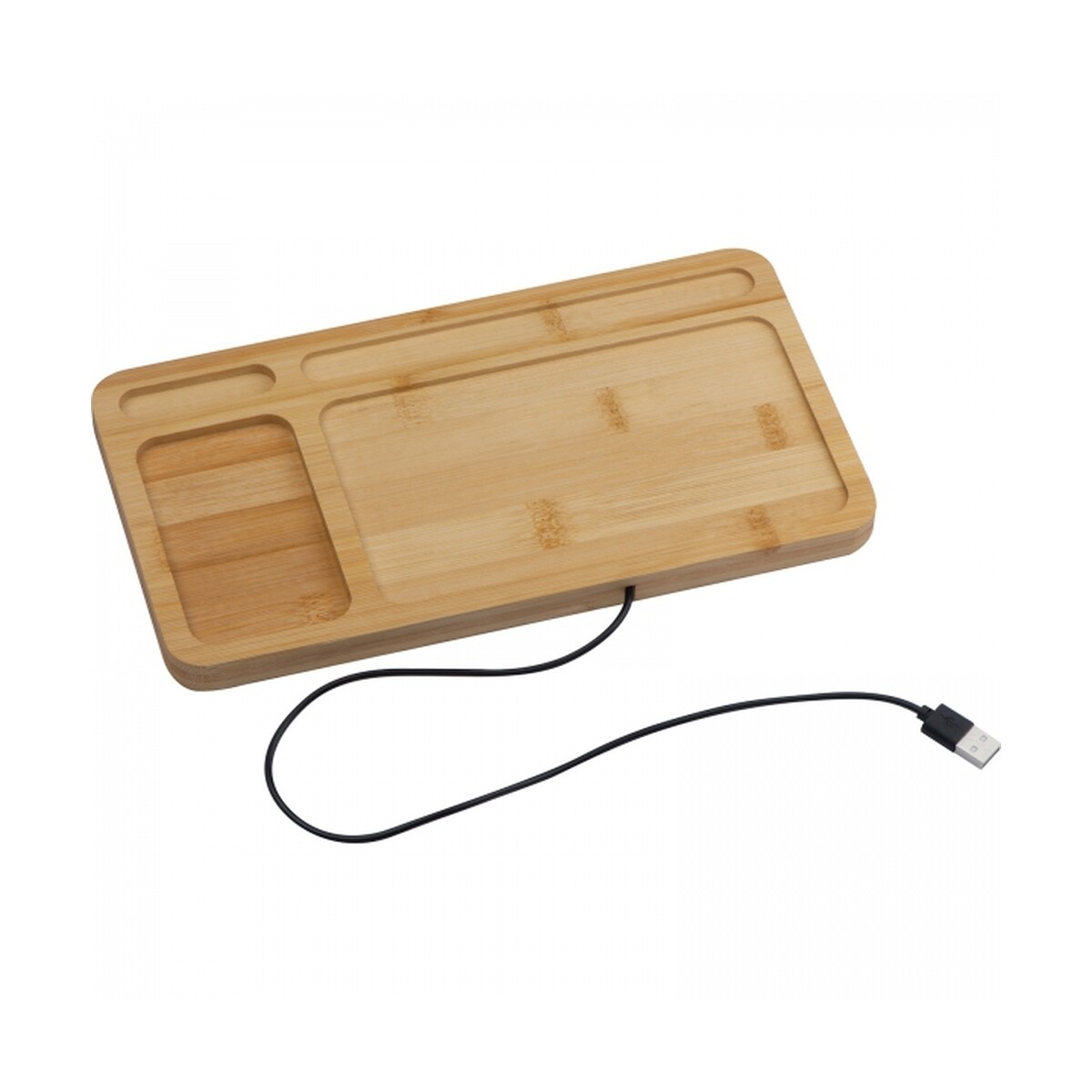 Organizer na biurko z ładowarką indukcyjną ISABELLE organizer-na-biurko-z-ladowarka-indukcyjna-3149913-2