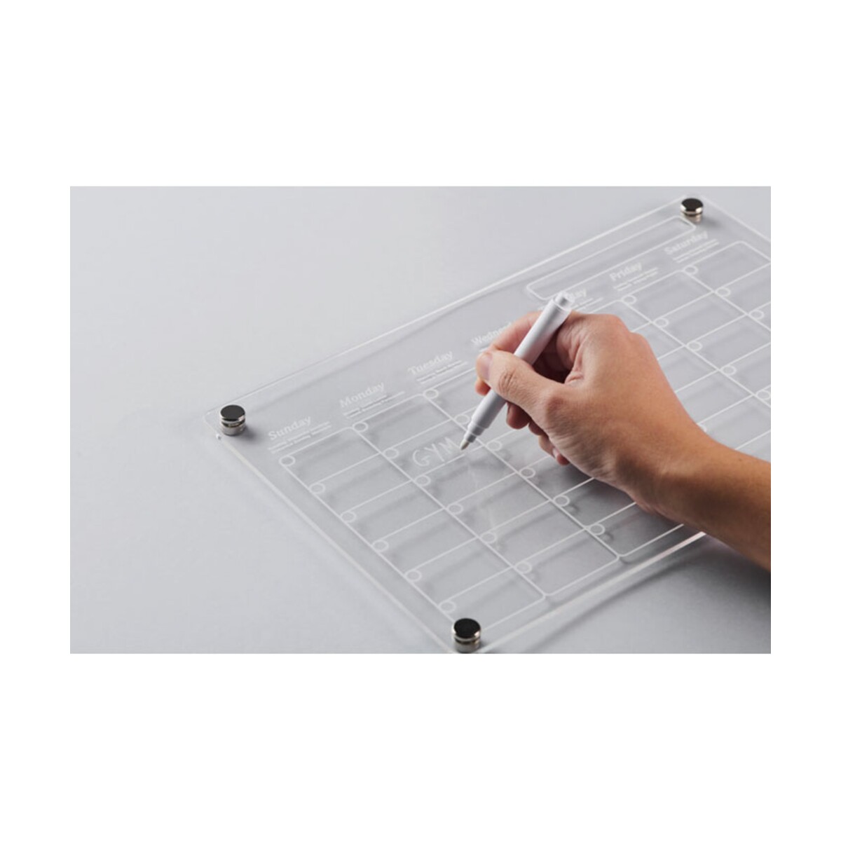 Magnetyczny planer akrylowy PLANIT mo2886-22-open