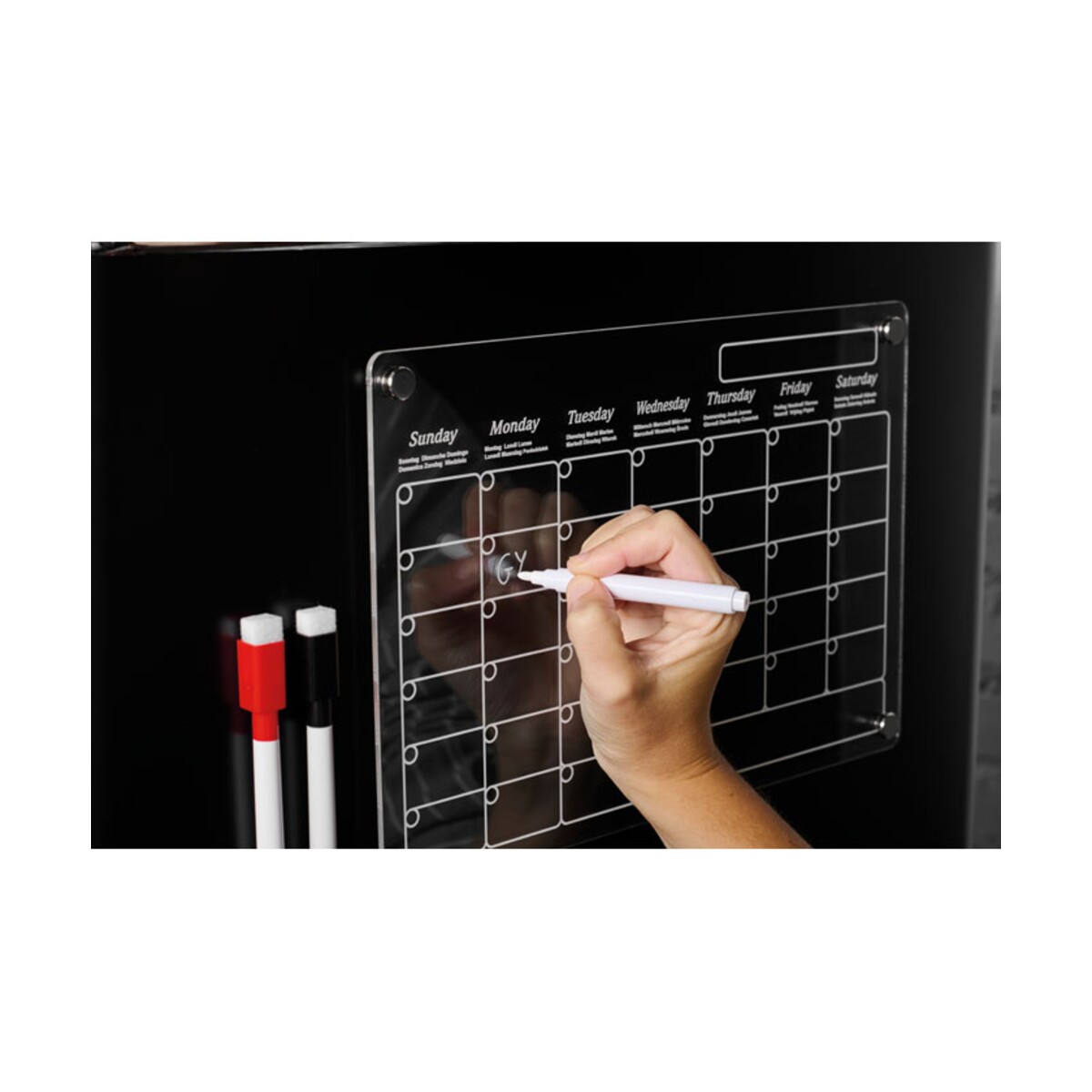 Magnetyczny planer akrylowy PLANIT mo2886-22-top