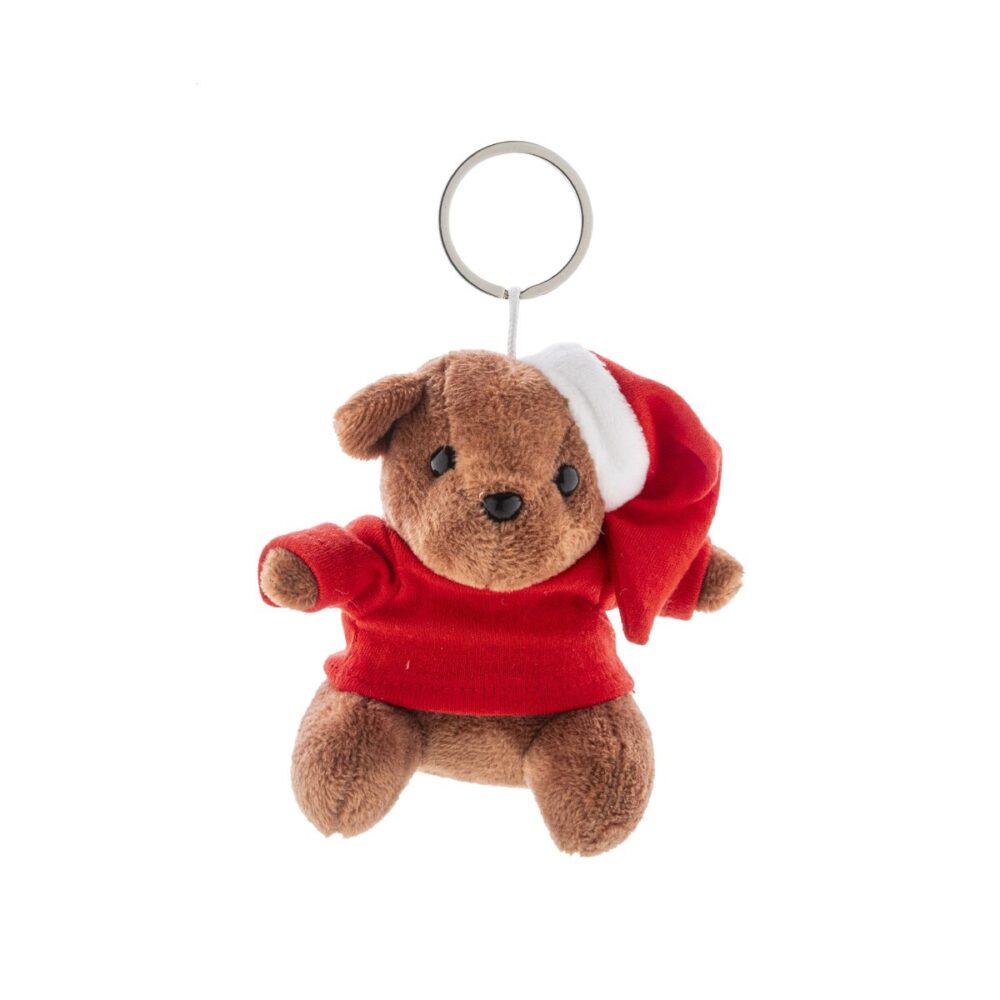Julnalle pluszowy świąteczny brelok - miś AP800052