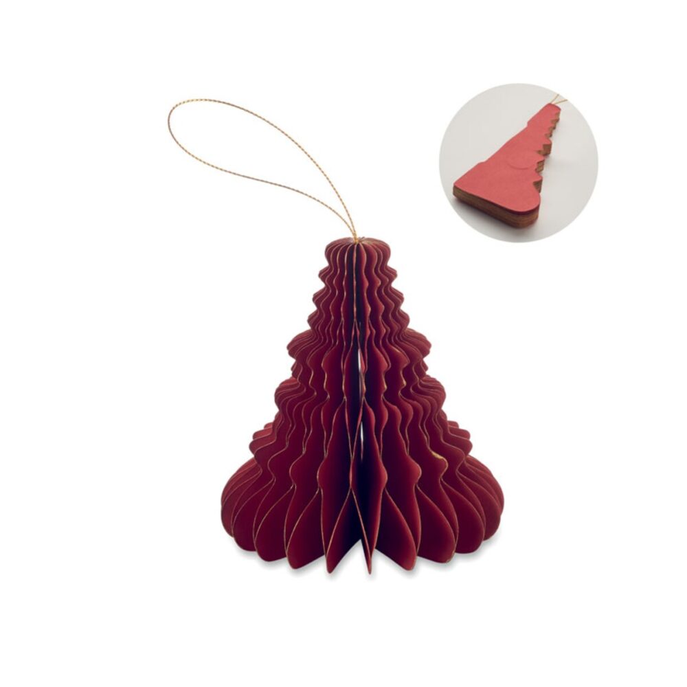 Papierowa zawieszka na choinkę HARMOTREE cx1577-05