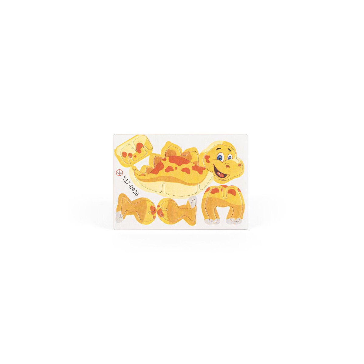 DINOSAURUS. Puzzle 3D z papieru i EVA w kształcie dinozaura 98152_160-a