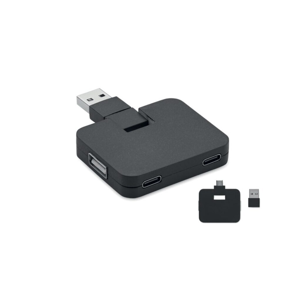 4-portowy USB SQUARE-C mo2254-03