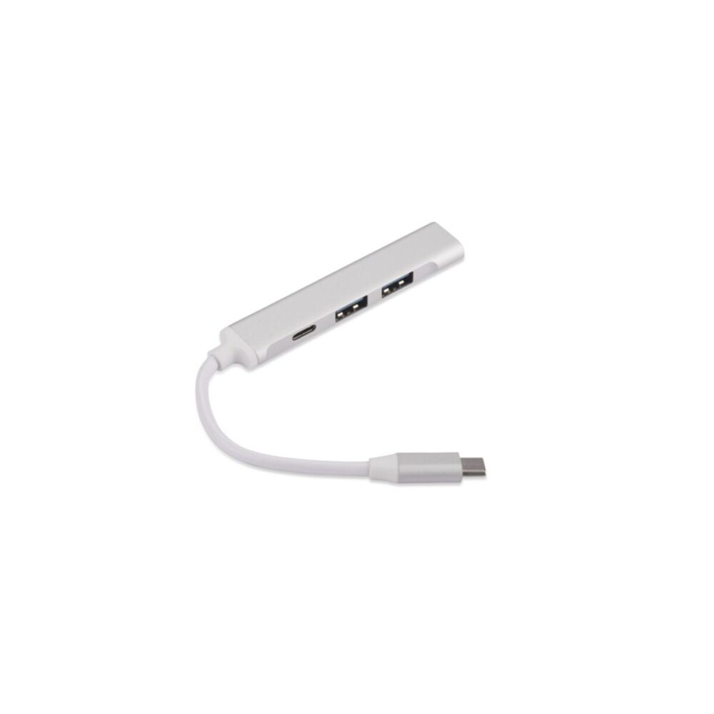 Rozdzielacz HUB USB z kablem typ C - ROSKO 09163-00