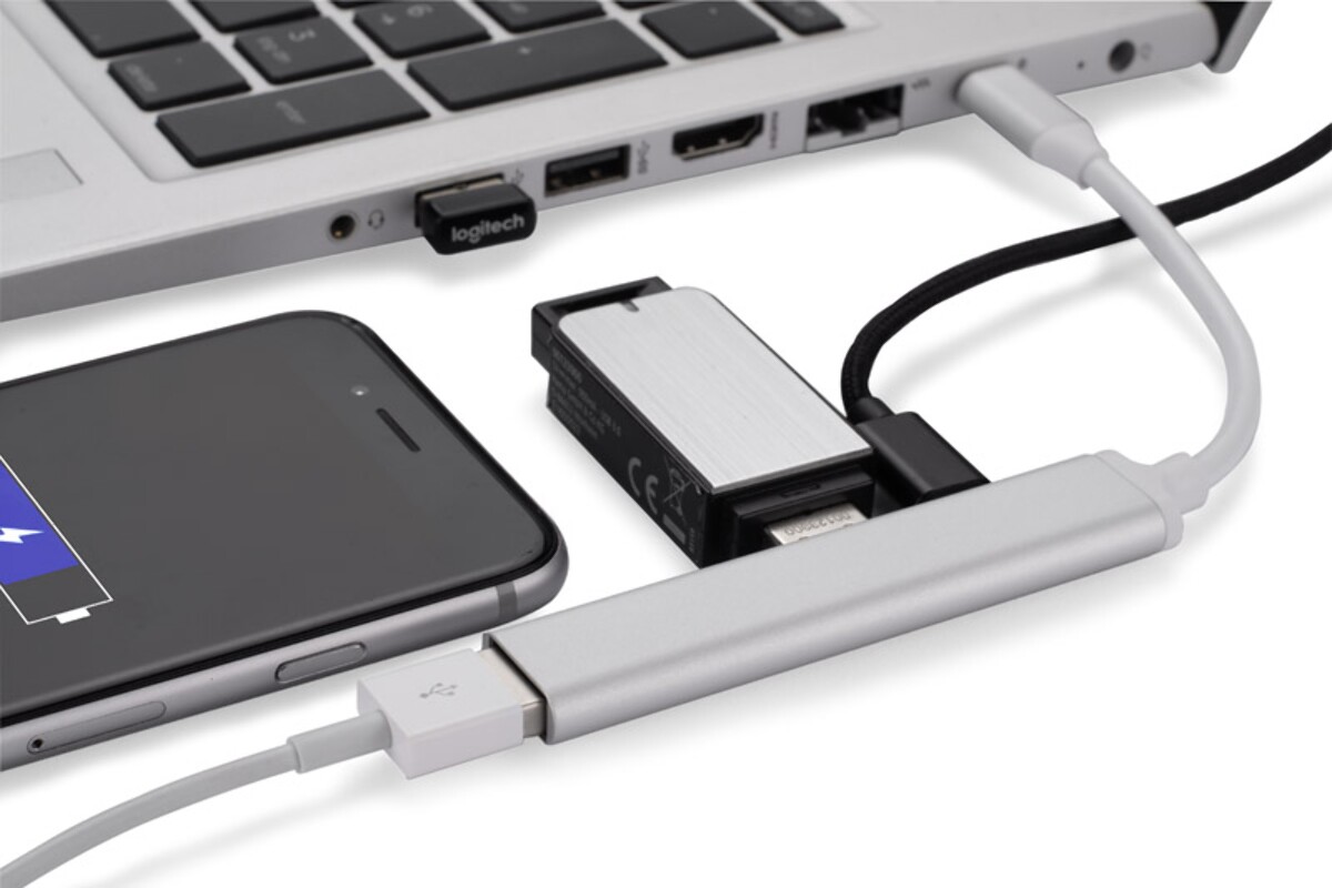 Rozdzielacz HUB USB z kablem typ C - ROSKO 09163-00_f